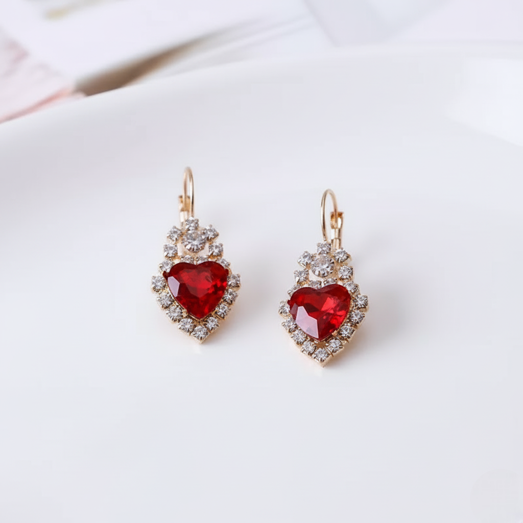 Conjunto de Joyas Pasión Eterna – Reloj, Collar, Aros y Anillo