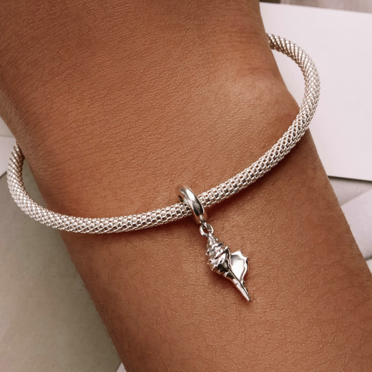 Charm Concha de Mar - Plata 925