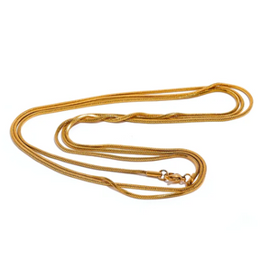 Collar Triple Chapado en Oro de 18K